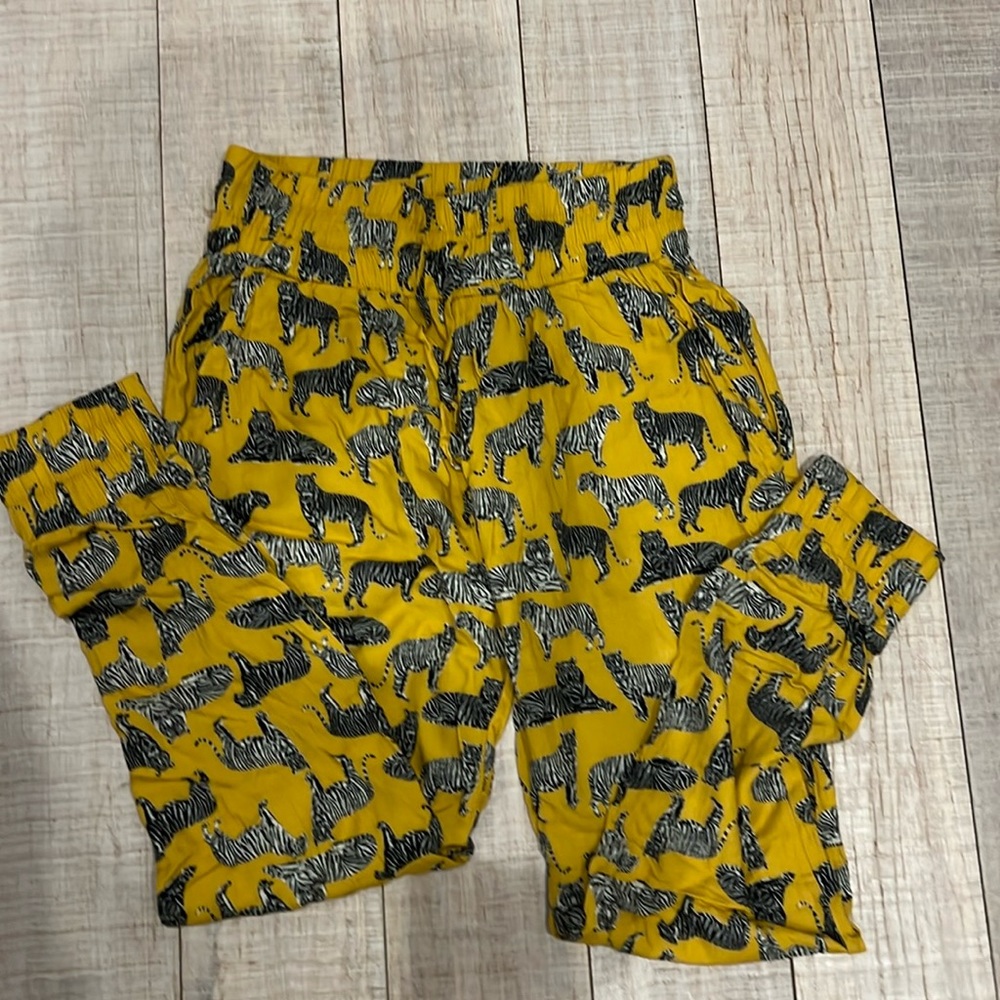 Boys + Arrows Over and Out jogger pants in cat print